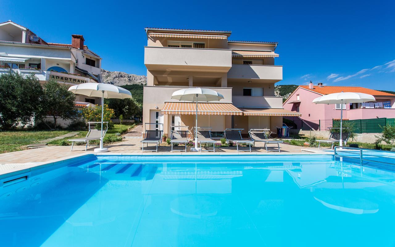 Apartments Viktorija 2 Baska  Exterior photo